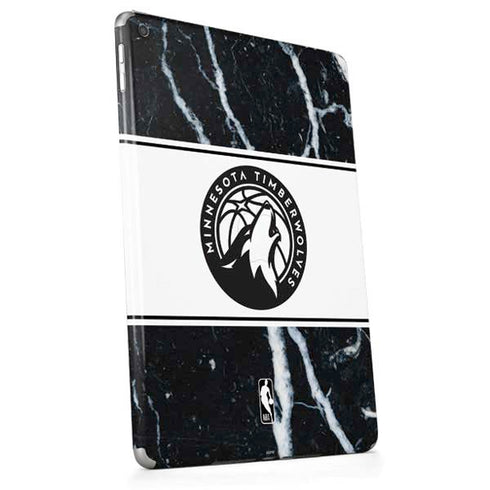 NBA Minnesota Timberwolves Marble Apple iPad Skin