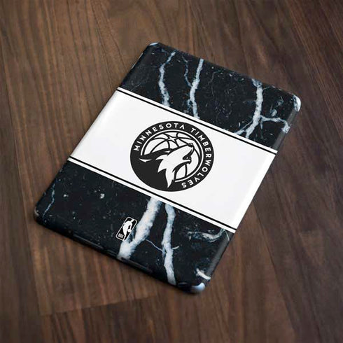 NBA Minnesota Timberwolves Marble Apple iPad Skin
