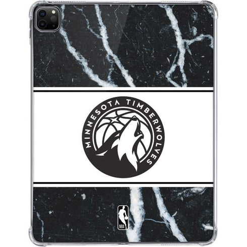 NBA Minnesota Timberwolves Marble iPad Pro 11in (2024) Clear Case