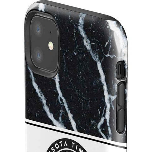 NBA Minnesota Timberwolves Marble iPhone 11 Impact Case