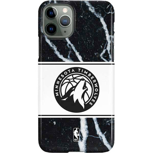 NBA Minnesota Timberwolves Marble iPhone 11 Pro Lite Case