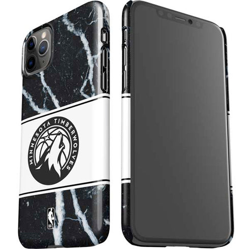 NBA Minnesota Timberwolves Marble iPhone 11 Pro Max Lite Case