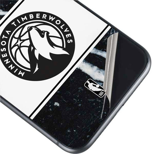 NBA Minnesota Timberwolves Marble iPhone 11 Skin