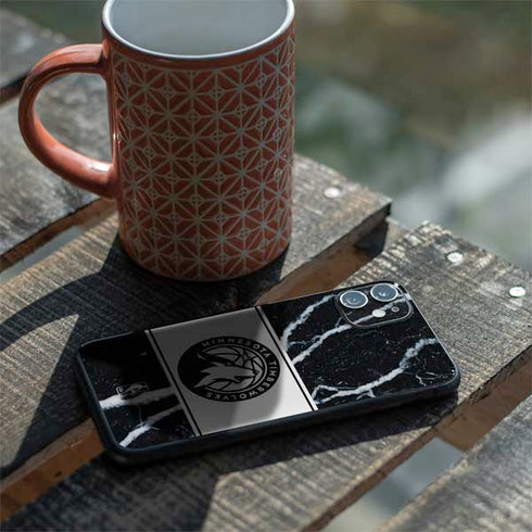 NBA Minnesota Timberwolves Marble iPhone 11 Skin