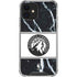 NBA Minnesota Timberwolves Marble iPhone 12 Clear Case