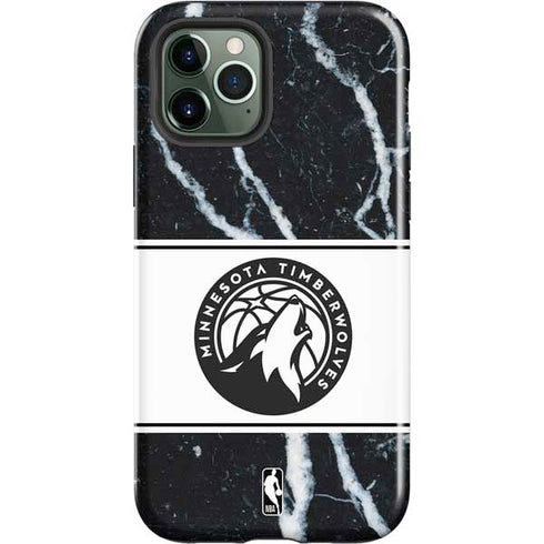 NBA Minnesota Timberwolves Marble iPhone 12 Pro Impact Case