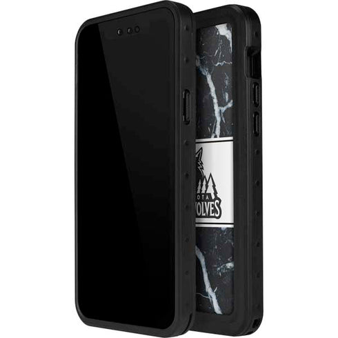 NBA Minnesota Timberwolves Marble iPhone 12 Pro Waterproof Case