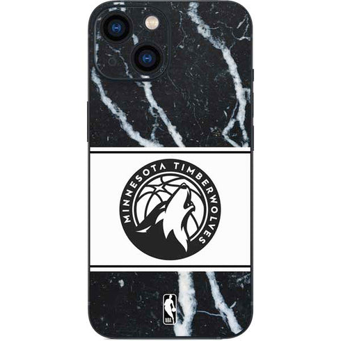 NBA Minnesota Timberwolves Marble iPhone 13 Mini Skin
