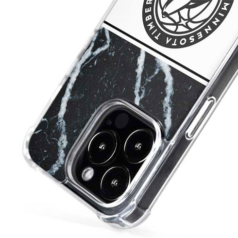 NBA Minnesota Timberwolves Marble iPhone 13 Pro MagSafe Case