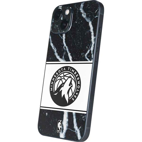 NBA Minnesota Timberwolves Marble iPhone 13 Skin
