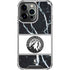 NBA Minnesota Timberwolves Marble iPhone 14 Pro Clear Case