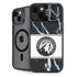 NBA Minnesota Timberwolves Marble iPhone 15 Kickstand Case