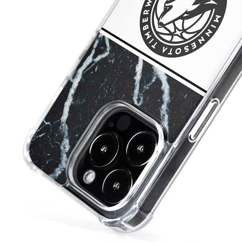 NBA Minnesota Timberwolves Marble iPhone 16 Pro Max MagSafe Case