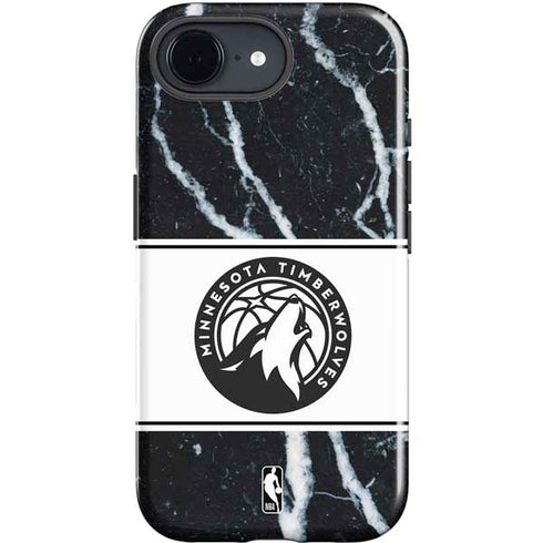 NBA Minnesota Timberwolves Marble iPhone 16e Impact Case
