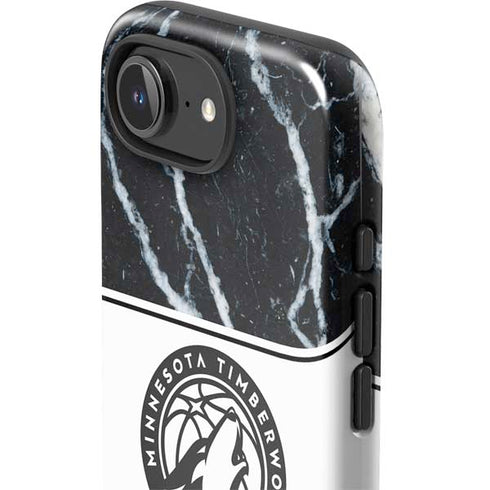 NBA Minnesota Timberwolves Marble iPhone 16e Impact Case