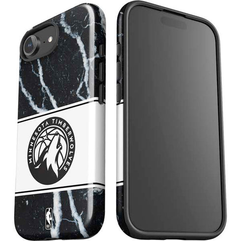 NBA Minnesota Timberwolves Marble iPhone 16e Impact Case
