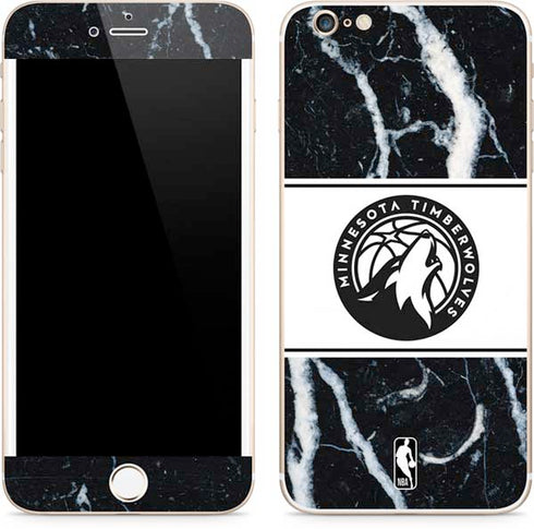 NBA Minnesota Timberwolves Marble iPhone 6/6s Plus Skin
