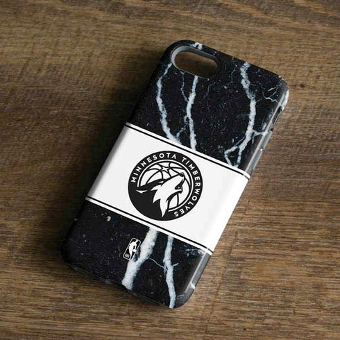 NBA Minnesota Timberwolves Marble iPhone 7 Pro Case
