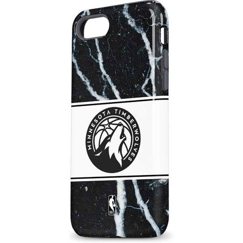 NBA Minnesota Timberwolves Marble iPhone 8 Pro Case