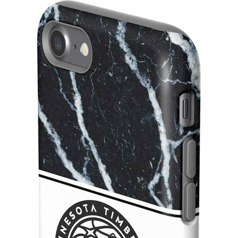 NBA Minnesota Timberwolves Marble iPhone SE (2nd & 3rd Gen) Pro Case