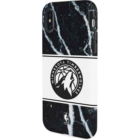 NBA Minnesota Timberwolves Marble iPhone X Pro Case