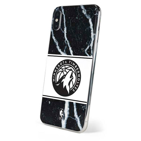NBA Minnesota Timberwolves Marble iPhone XS Max Skin