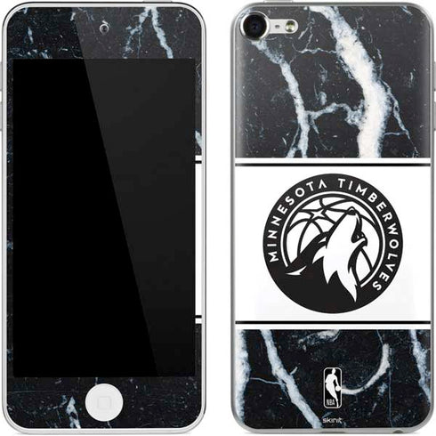 NBA Minnesota Timberwolves Marble Apple iPod Skin