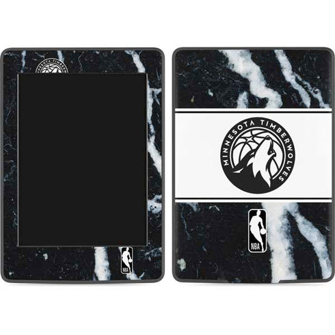 NBA Minnesota Timberwolves Marble Amazon Kindle Skin
