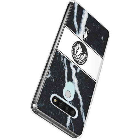 NBA Minnesota Timberwolves Marble LG Stylo 6 Clear Case