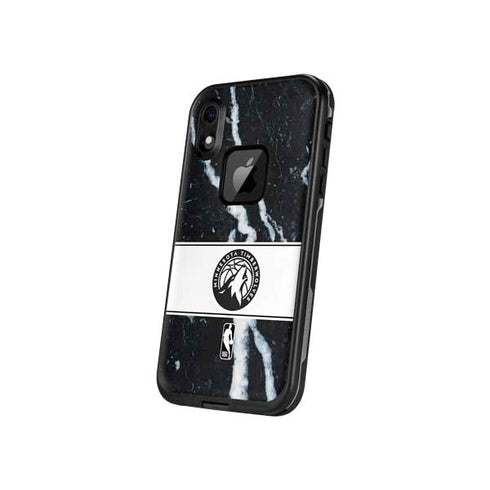 NBA Minnesota Timberwolves Marble LifeProof Fre iPhone Skin