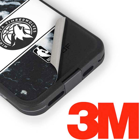 NBA Minnesota Timberwolves Marble LifeProof Fre iPhone Skin