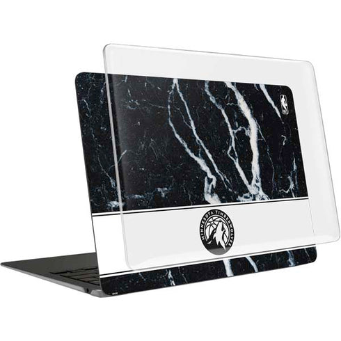 NBA Minnesota Timberwolves Marble MacBook Air 15in (2023-2025) Case plus Skin