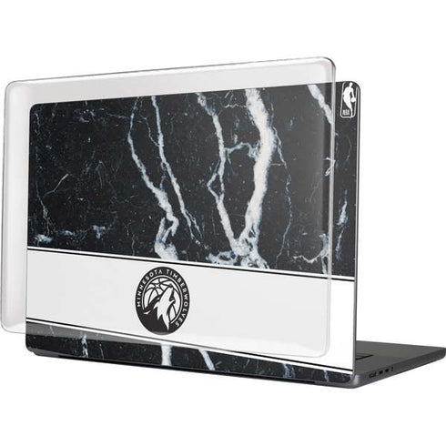 NBA Minnesota Timberwolves Marble MacBook Pro 16in (2021-25) Case plus Skin