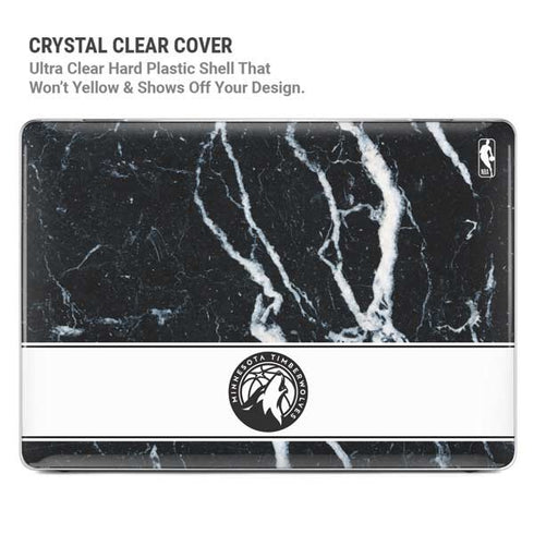 NBA Minnesota Timberwolves Marble MacBook Pro 16in (2021-25) Case plus Skin