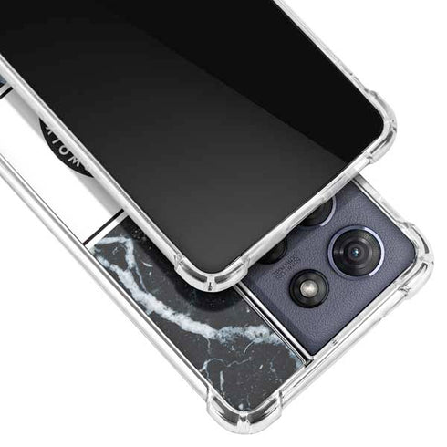 NBA Minnesota Timberwolves Marble Moto G 5G (2025) Clear Case