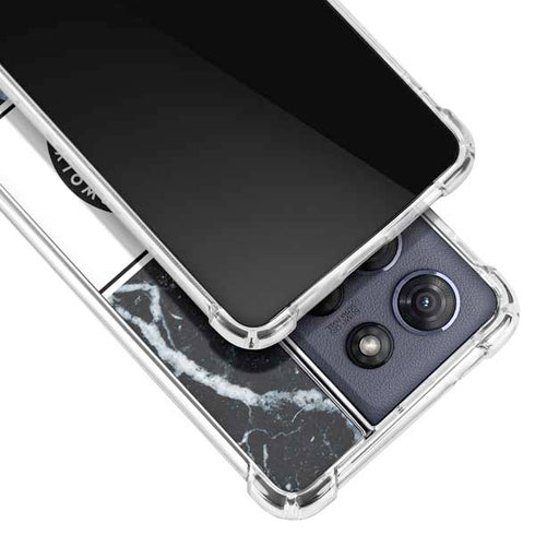 NBA Minnesota Timberwolves Marble Moto G Stylus 5G (2025) Clear Case