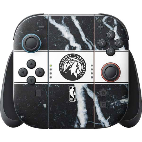 NBA Minnesota Timberwolves Marble Nintendo Skins