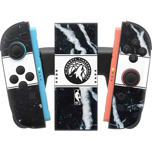 NBA Minnesota Timberwolves Marble Nintendo Switch 2 (2025) Joy-Con Controller Skin