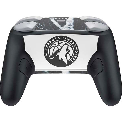 NBA Minnesota Timberwolves Marble Nintendo Switch 2 (2025) Pro Controller Skin