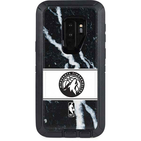 NBA Minnesota Timberwolves Marble Otterbox Defender Galaxy Skin