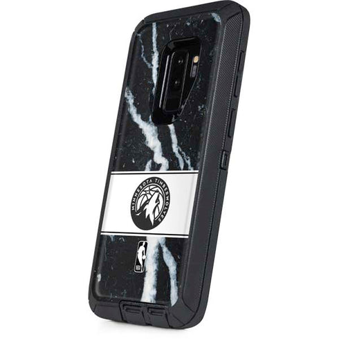 NBA Minnesota Timberwolves Marble Otterbox Defender Galaxy Skin