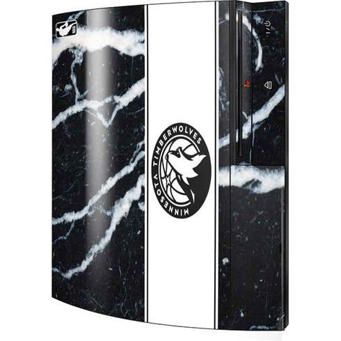 NBA Minnesota Timberwolves Marble Playstation 3 & PS3 Skin