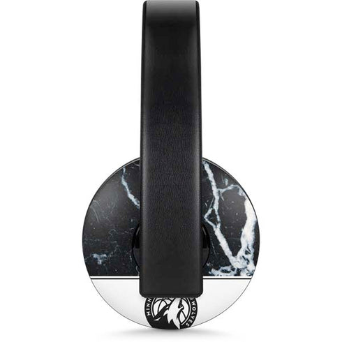 NBA Minnesota Timberwolves Marble PlayStation 4 Gold Wireless Headset Skin