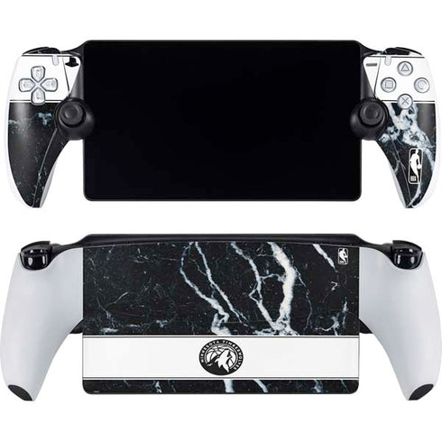 NBA Minnesota Timberwolves Marble PlayStation Portal Remote Player Skin