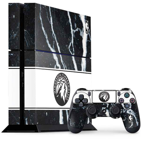 NBA Minnesota Timberwolves Marble PlayStation PS4 Skins