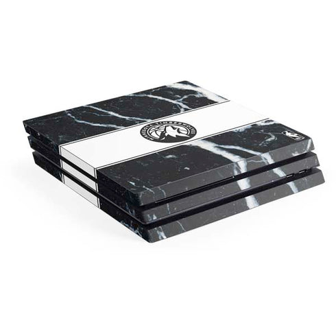 NBA Minnesota Timberwolves Marble PS4 Pro Console Skin