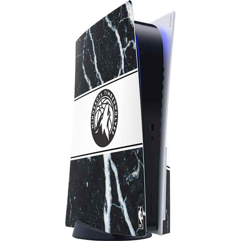 NBA Minnesota Timberwolves Marble PlayStation PS5 Skins