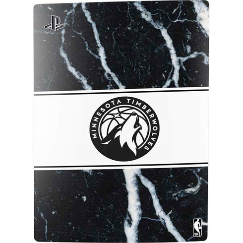 NBA Minnesota Timberwolves Marble PS5 Console Skin