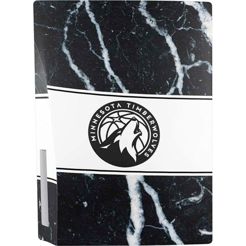 NBA Minnesota Timberwolves Marble PS5 Console Skin