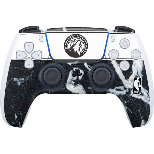 NBA Minnesota Timberwolves Marble PS5 Controller Skin